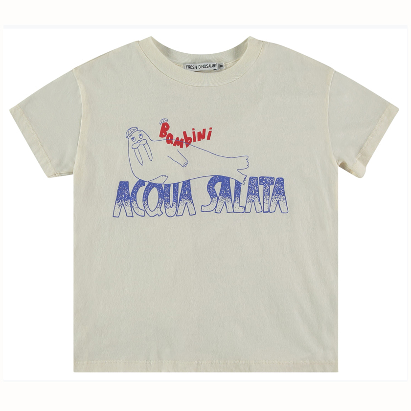 [FRESH DINOSAURS]t-shirt aqua salasta-30%