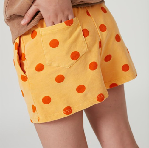 [Weekend House Kids]Dots Shorts-orange(60%)/3-4Y