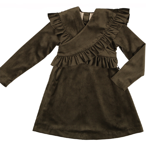 mustang dress-olive