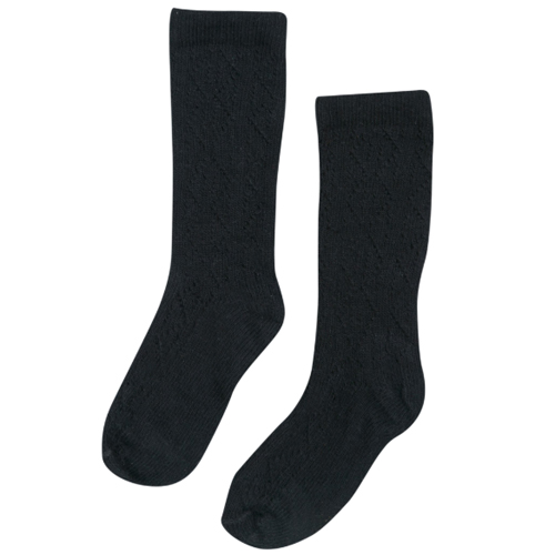 louisa jacquard socks-black
