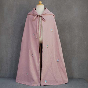 Leia Cape-dusty pink